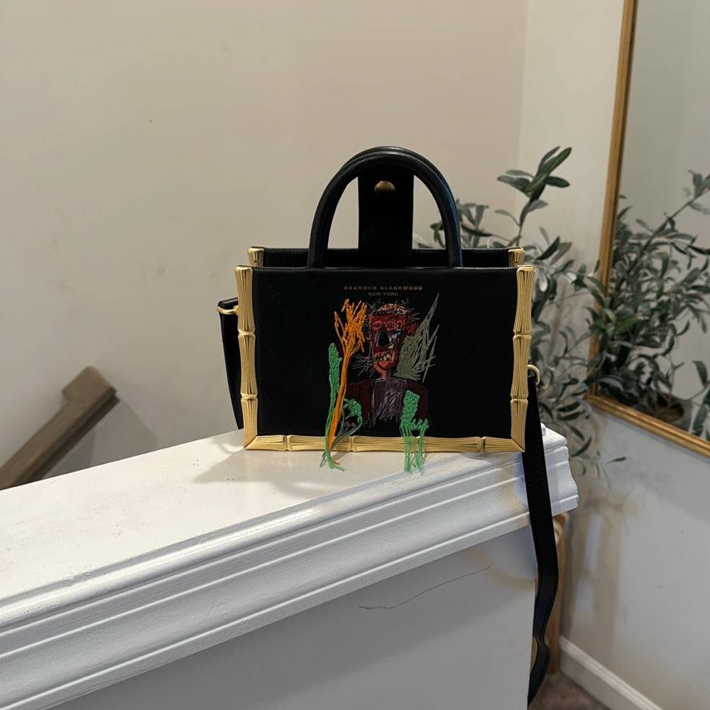 Brandon Blackwood x Basquiat Bamboo bag. Never worn